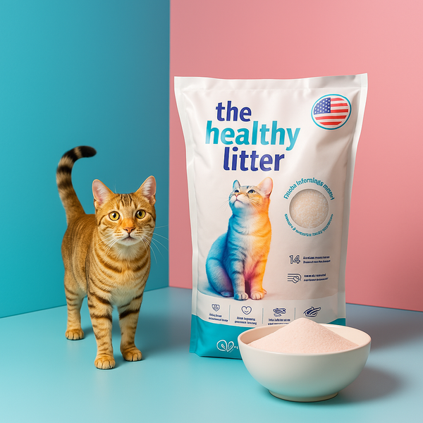 The Healthy Litter con gato